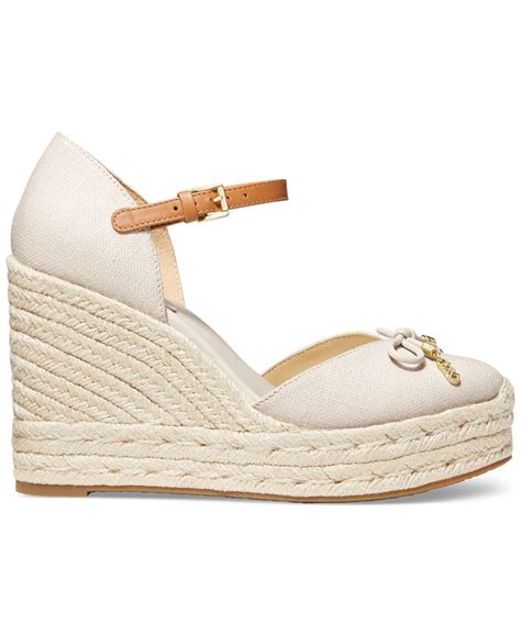 sandali neri michael kors|MICHAEL Michael Kors Women's Nori Espadrille Platform .